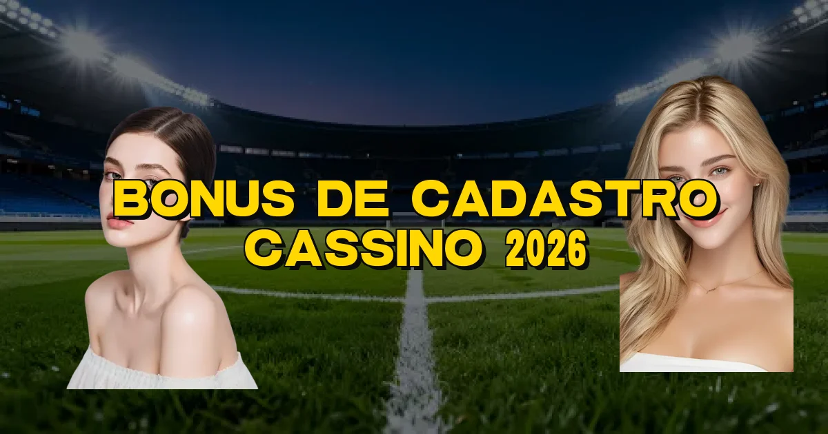 Bonus De Cadastro Cassino 2026 Oficial