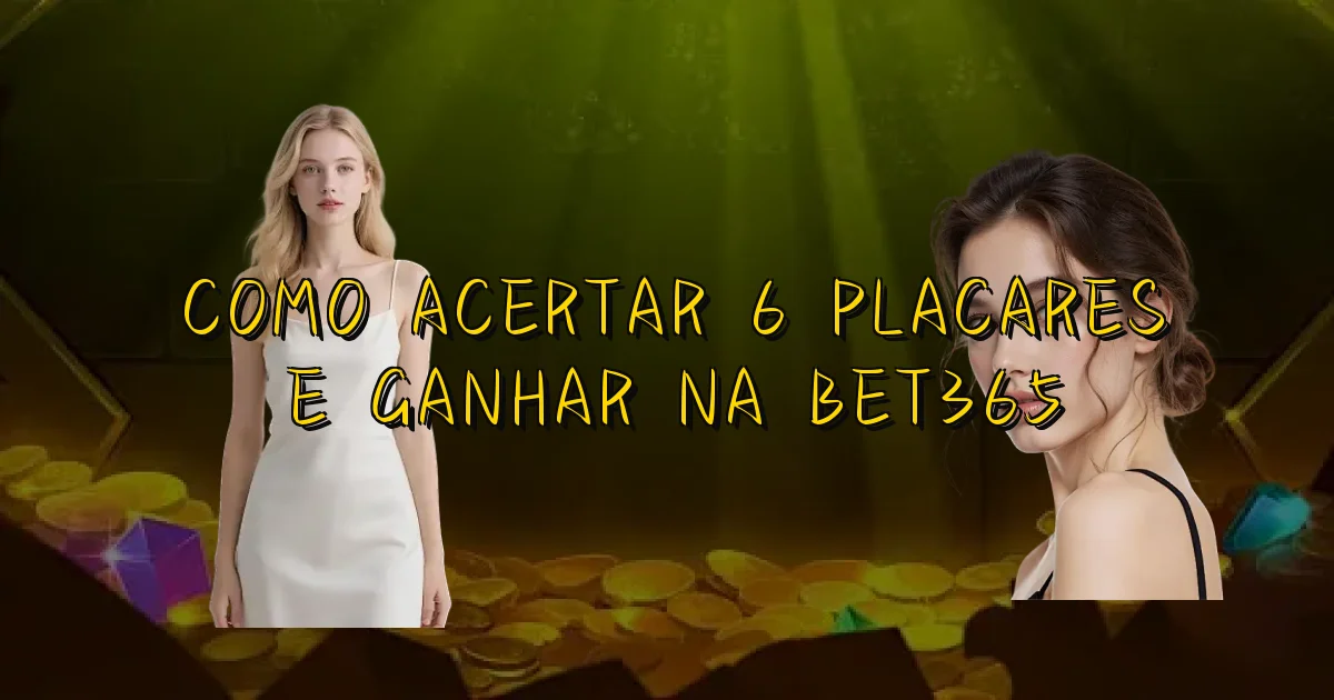 Como Acertar 6 Placares E Ganhar Na Bet365 Oficial