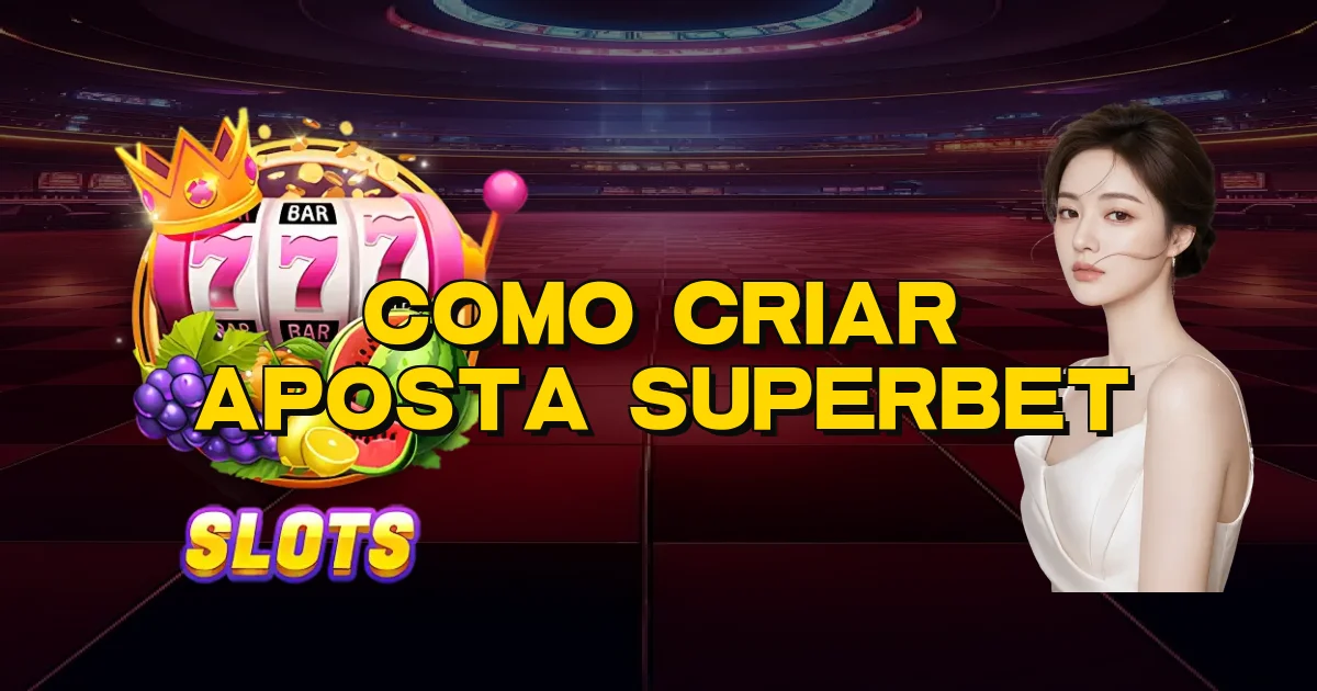 Como Criar Aposta Superbet Oficial