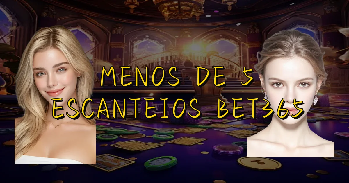 Menos De 5 Escanteios Bet365 Oficial