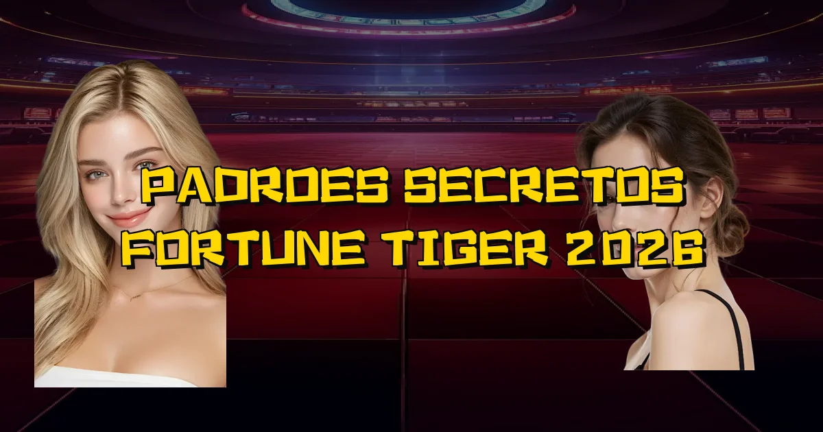 Padroes Secretos Fortune Tiger 2026 Oficial