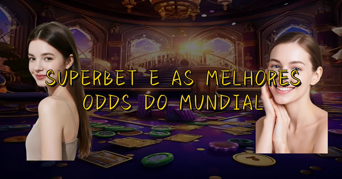 Superbet E As Melhores Odds Do Mundial Oficial